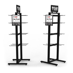 RAM® Standing Floor Display with Pegs