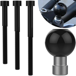 RAM® Motorcycle Handlebar Clamp Base with M8 Bolts