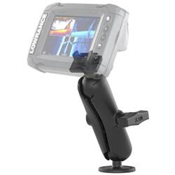 RAM® Double Ball Mount for Lowrance Elite-5 & Elite-7 Ti + More