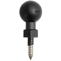 RAM® Tough-Ball™ with 1/4"-20 Lag Bolt