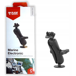 RAM® Double Ball Mount for Lowrance Elite-5 & Elite-7 Ti + More