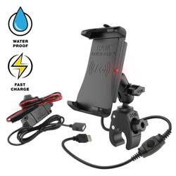 RAM® Quick-Grip™ 15W Waterproof Wireless Charging Mount with Tough-Claw™