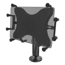 RAM® X-Grip® Drill-Down Double Ball Mount for 9"-11" Tablets