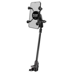 RAM® X-Grip® Phone Mount for Wheelchair Seat Tracks