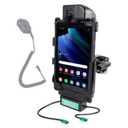 GDS® Tough-Dock™ Klein VALOR PTT Vehicle Bundle for Samsung Tab Active3