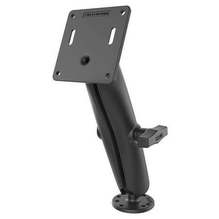 RAM® Double Ball Mount with 75x75mm VESA Plate