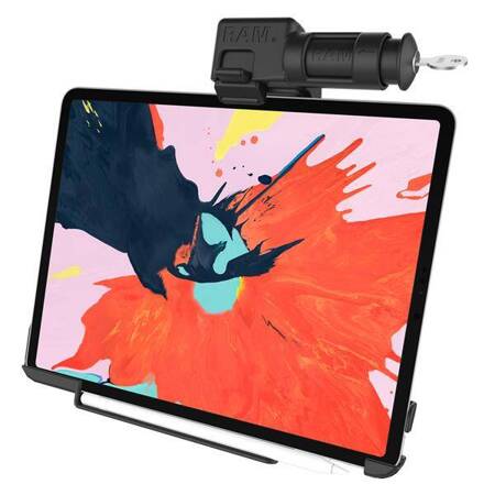 RAM® EZ-Roll'r™ Keyed Locking Holder for iPad Pro 12.9 3rd - 5th Gen