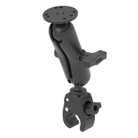 RAM® Tough-Claw™ Small Clamp Mount with Round Plate Adapter - Medium