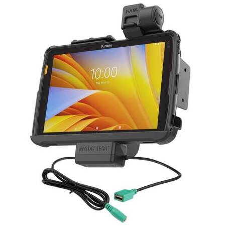 RAM® Tough-Dock™ Power + Data with Latch for Zebra ET4x 10" Tablet