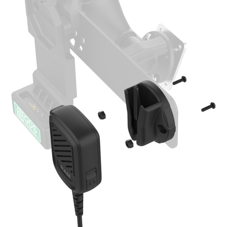 GDS® Uni-Conn™ PTT Remote Speaker Mic Bundle dla Kodiak