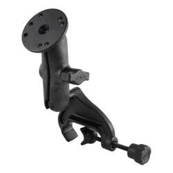 RAM® Yoke Clamp Mount with Composite Socket Arm & Aluminum Round Plate