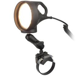 Uchwyt szynowy RAM® ATV/UTV z reflektorem LED