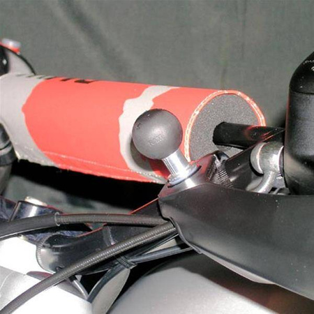 Adapter kulowy RAM® z trzpieniem gwintowanym 3/8"-16 i podkładką zabezpieczającą - rozmiar B