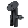 RAM® Double Socket Arm with Round Plate - B Size Medium