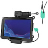 RAM® Key-Locking Power + Dual USB Data Dock for Tab Active4 Pro