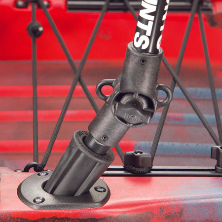 RAM® Press-N-Lock™ 24" podstawa na rurę kajaka z dużym uchwytem na telefon X-Grip®