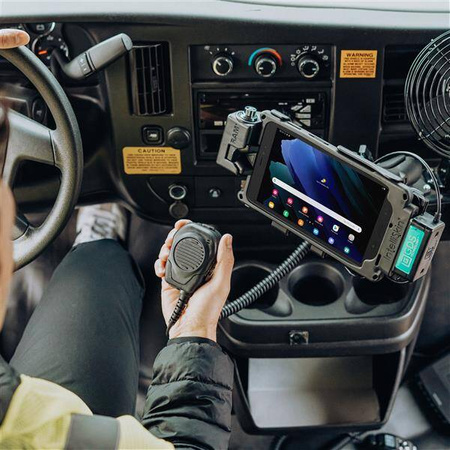 Zestaw samochodowy GDS® Tough-Dock™ Klein VALOR PTT dla tabletu Samsung Tab Active3