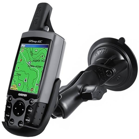 Uchwyt z przyssawką RAM® Twist-Lock™ do urządzenia Garmin Astro 220, GPS 60 i więcej
