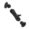 RAM® Double Ball Mount with Two Round Plates - C Size Medium