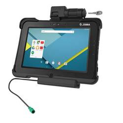 Zasilana stacja dokująca z blokadą klawiszy GDS® dla Zebra XSLATE L10