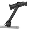 RAM® Tube Jr.™ Rod Holder with Extension Arm and Track Base
