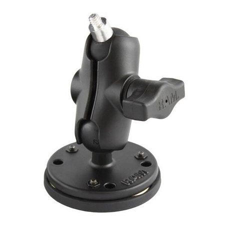 RAM® Triple Magnetic Double Ball Mounts 1/4"-20 Gwintowany kołek