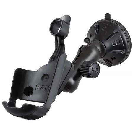 Niskoprofilowy uchwyt z przyssawką RAM® Twist-Lock™ do Garmin GPS 60 + More