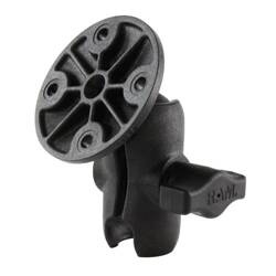 RAM® Composite Double Socket Ramię z okrągłą płytką
