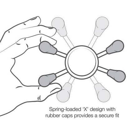 RAM® X-Grip® Phone Mount with RAM® Snap-Link™ Tough-Claw™