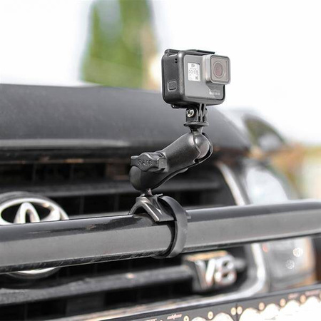 RAM® Strap Clamp Mount z uniwersalnym adapterem do kamery sportowej