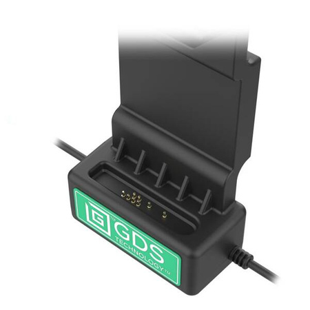 GDS® Uni-Conn™ Lewa blokada zasilania + podwójna stacja dokująca USB-A