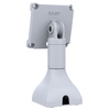 RAM® 7" Pedestal Mount with 100mm & 75mm VESA & Cable Routing - Gray