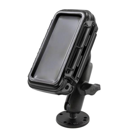 RAM® Aqua Box® Medium Device Mount with Drill-Down Base