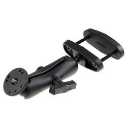 RAM® Double Ball Mount z kwadratową podstawą zaciskową 3" i kołkiem 1/4"-20