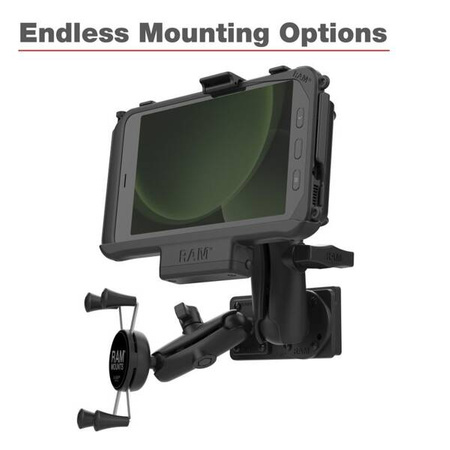 Płyta montażowa RAM® do deski rozdzielczej dla '18-24 Freightliner Cascadia