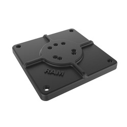 Płaska podstawa RAM® 6" x 6" ze wzorem otworów AMPS