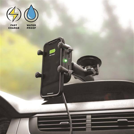 RAM® Tough-Charge™ 15W Wireless Charging Suction Cup Mount