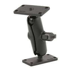 RAM® Double Ball Mount z dwoma płytkami 1,5" x 3".
