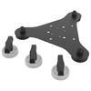 RAM® Tough-Mag™ 48MM 3-Point Magnetic Mounting Base