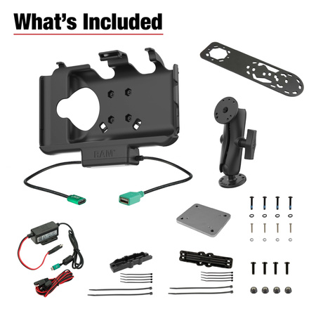 RAM® Aina PTT Voice Responder Vehicle Bundle dla Samsung Tab Active5