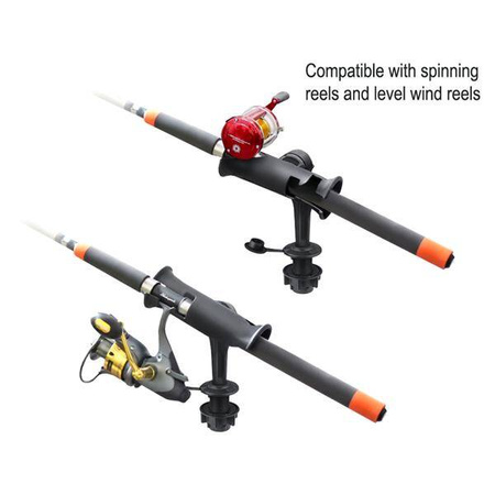 Uchwyt na wędkę RAM® Tube Jr.™ z okrągłą podstawą