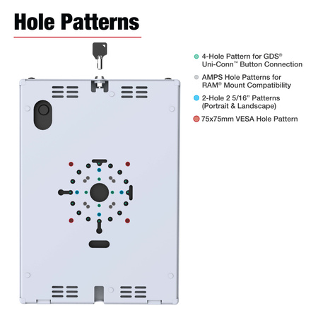 RAM® Safe-Case™ for Apple iPad 10th & 11th Gen - Gray