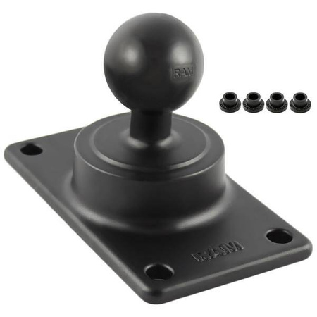 RAM® 50x100mm Half VESA Plate with Ball - C Size