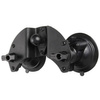 RAM® Twist-Lock™ Dual Pivot Suction Cup Base with Ball