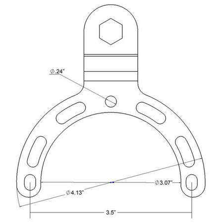 Uchwyt na telefon RAM® X-Grip® z podstawą na mały zbiornik paliwa