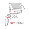 RAM® Vertical 6" Swing Arm Mount for Fishfinders & Plotters