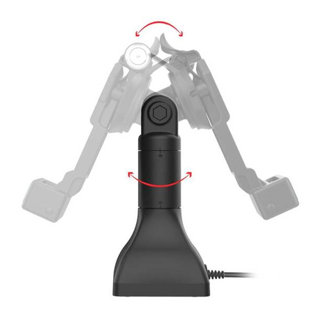 GDS® Uni-Conn™ 7" Locking Pedestal Dock z USB-C