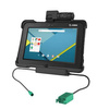 GDS® Combo Locking Power + Dual USB Dock for Zebra XSLATE L10
