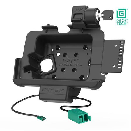 Blokada GDS® Power + podwójna stacja dokująca USB dla Zebra ET4x 8" z IntelliSkin®