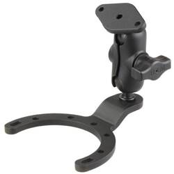 RAM® Large Gas Tank Mount with Diamond Plate